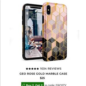 IPhone X “Casely” phone case.